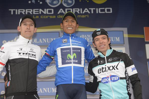 2015 Tirreno-Adriatico final podium